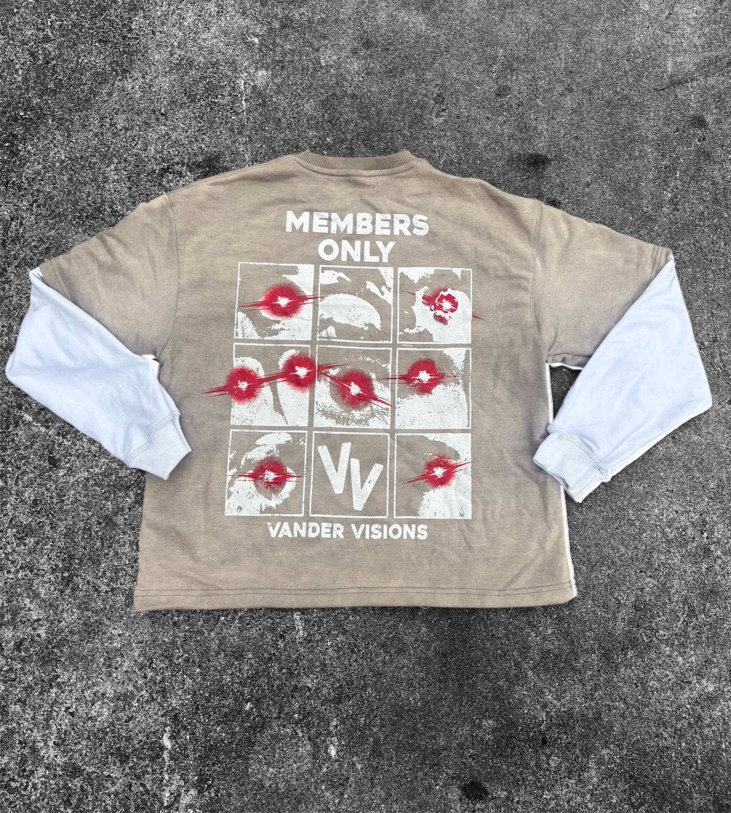 "VV Members Only" Double Sleeve Tee